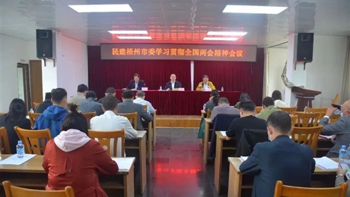 民建梧州市委召開(kāi)第十三屆委員會(huì )第三次全體會(huì )議